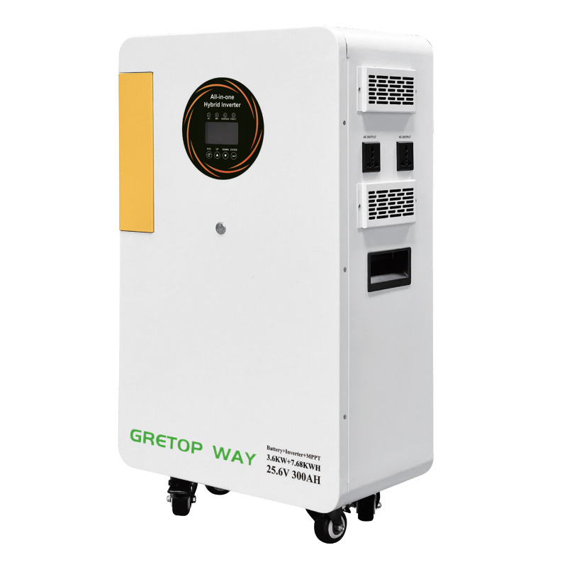 Movable All-In-One ESSSpecification for Inverter & Battery